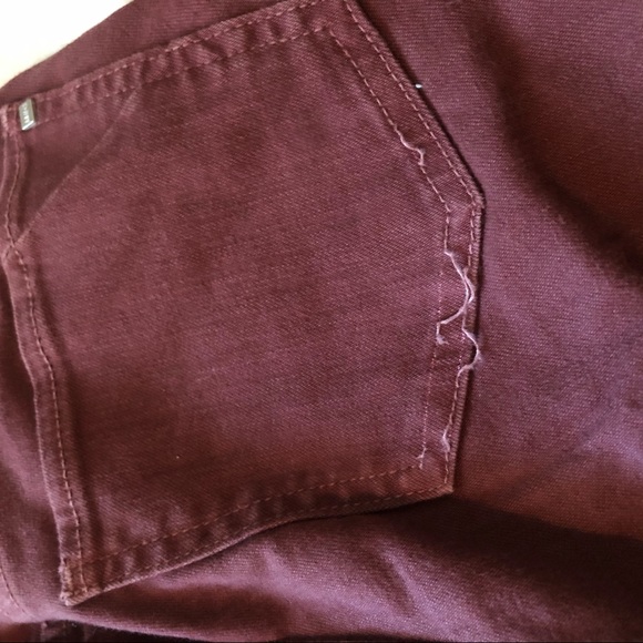 Mid twig maroon skinny jeans - Picture 3 of 5